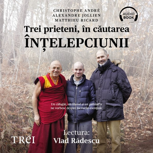 Trei prieteni, în căutarea înţelepciunii - Christophe Andre, Matthieu Ricard, Alexandre Jollien